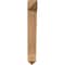 Ekena Millwork Traditional Arts & Crafts Smooth Bracket, Western Red Cedar, 3 1/2"W x 14"D x 26"H BKT04X14X26TRA03SWR - alternate 3
